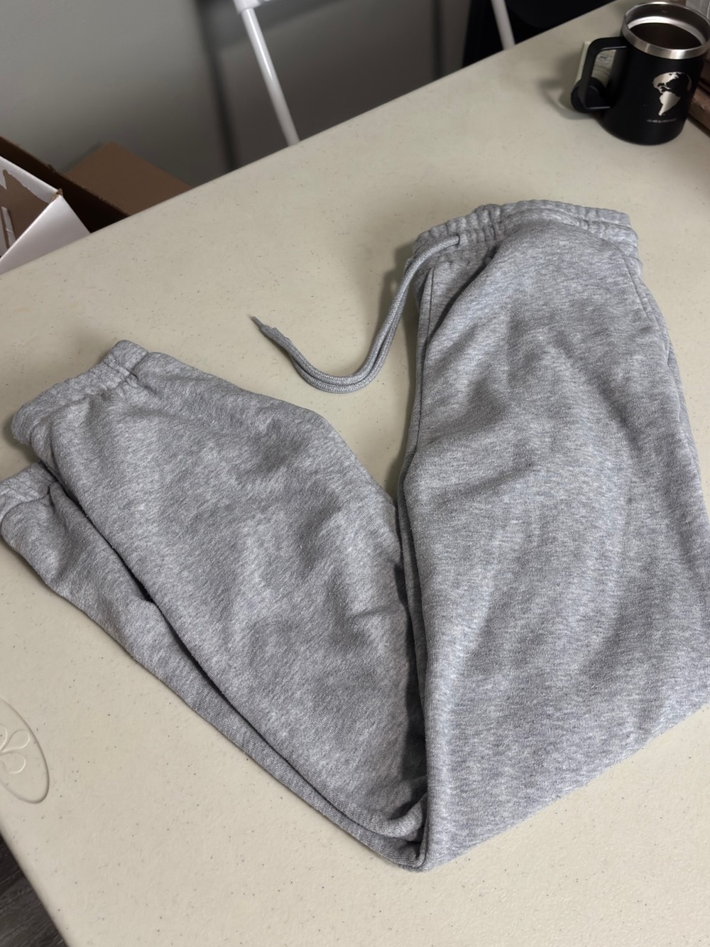 Ambiance Heather Gray Track Joggers